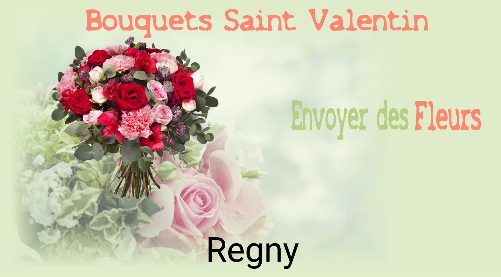 Roses de Saint-Valentin livrées à Regny